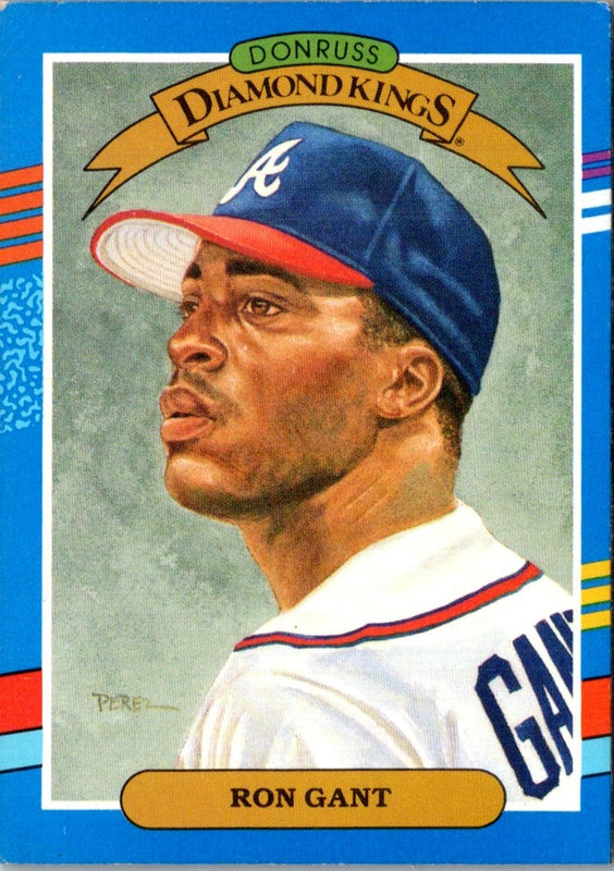 1991 Donruss Super Diamond Kings Ron Gant #10