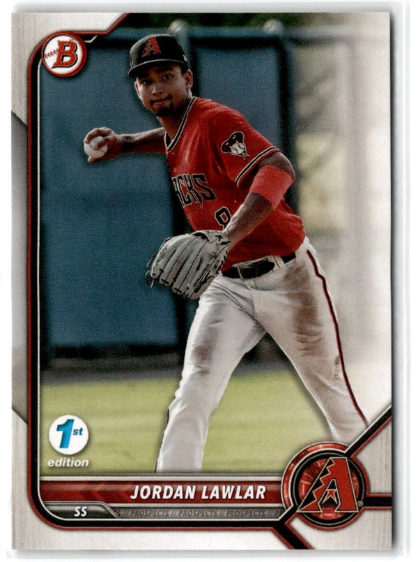 2022 Bowman 1st Edition Jordan Lawlar #BPPF-141