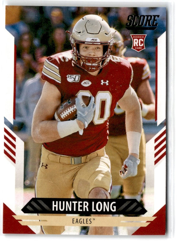 2021 Score Hunter Long #388 Rookie