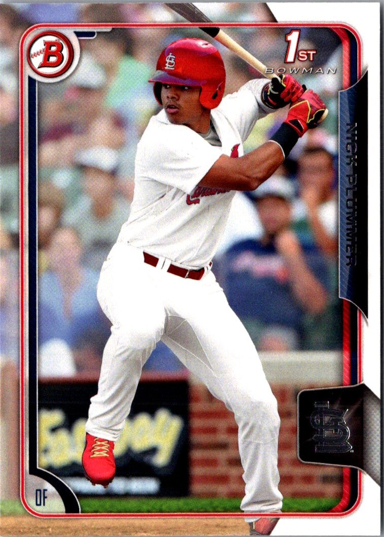 2015 Bowman Draft Picks & Prospects Nick Plummer