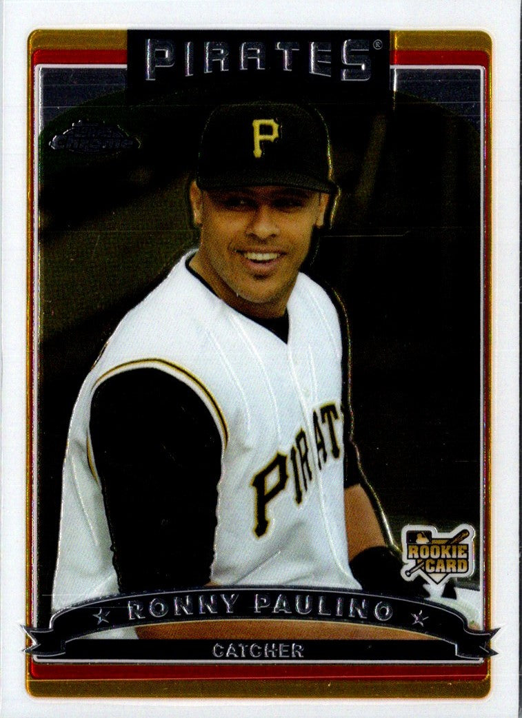 2006 Topps Chrome Ronny Paulino