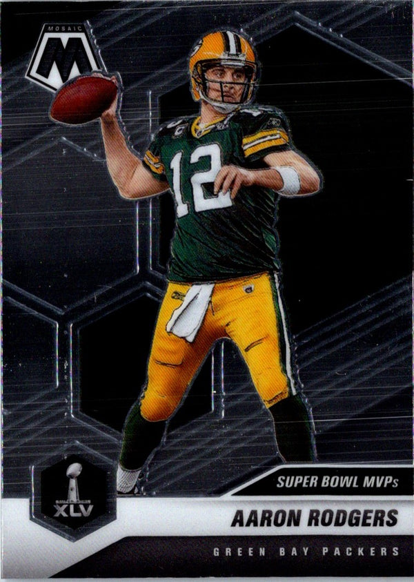 2021 Panini Mosaic Prizm Green Aaron Rodgers #289