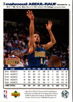1995 Collector's Choice Player's Club Mahmoud Abdul-Rauf #3