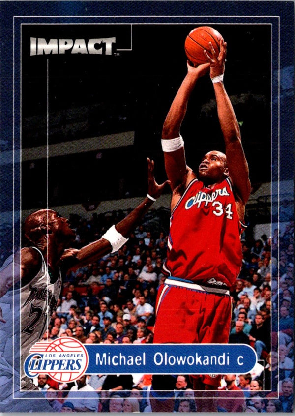 1999 SkyBox Impact Michael Olowokandi #128