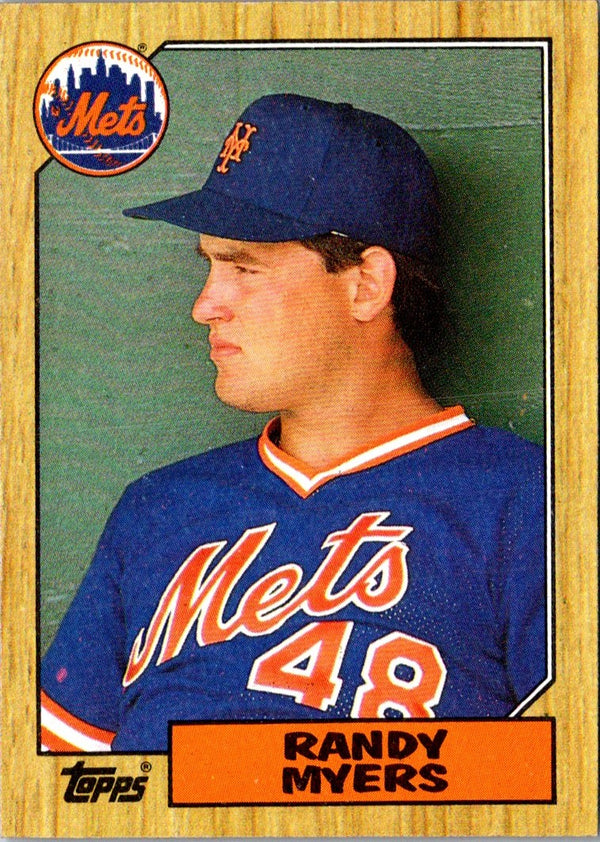 1987 Topps Randy Myers #213
