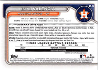 2024 Bowman Prospects Esmil Valencia #BP-75
