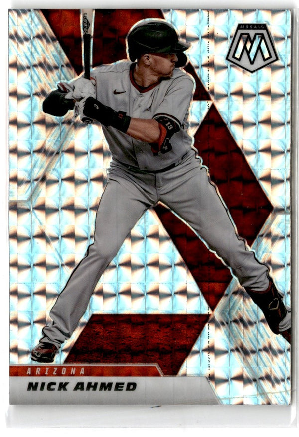 2021 Panini Mosaic Nick Ahmed #154