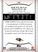 2010 Topps Prime Joe Flacco