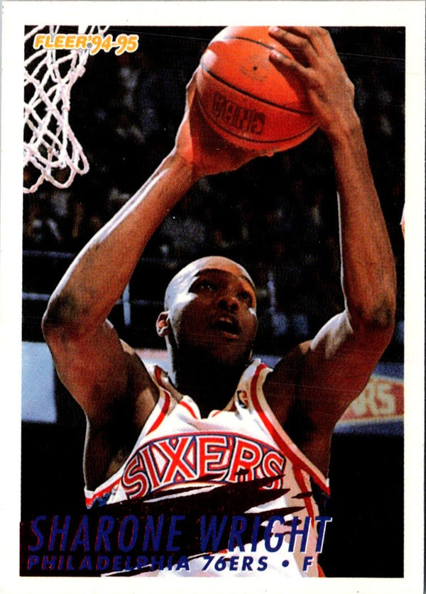 1994 Fleer Sharone Wright #347 Rookie