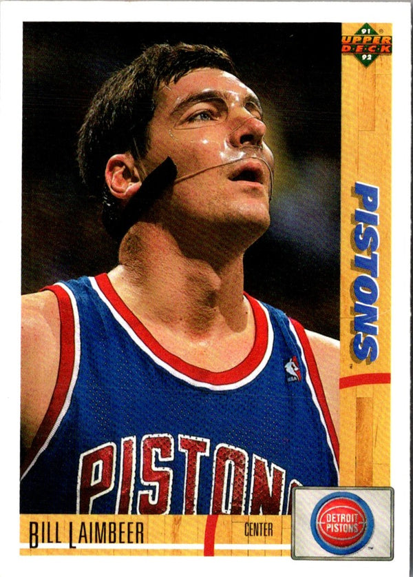 1991 Upper Deck International Italian Bill Laimbeer #49