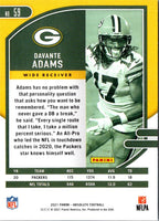 2021 Panini Absolute Davante Adams #59