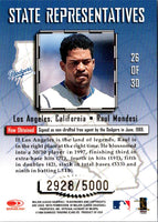 1998 Leaf State Representatives Raul Mondesi #26 2928/5000