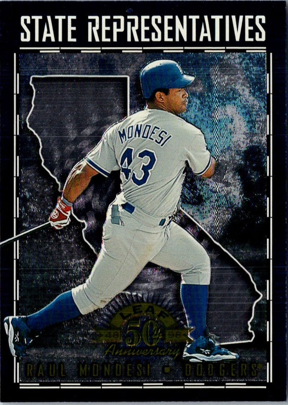 1998 Leaf State Representatives Raul Mondesi #26 2928/5000
