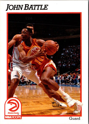 1991 Hoops John Battle #1