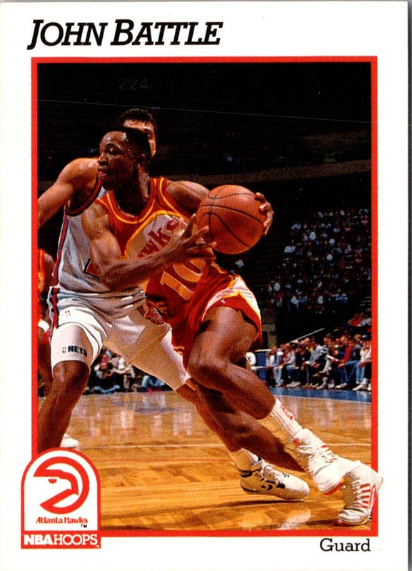 1991 Hoops John Battle #1