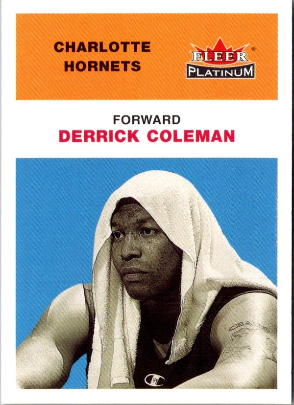 2001 Fleer Platinum Derrick Coleman #194