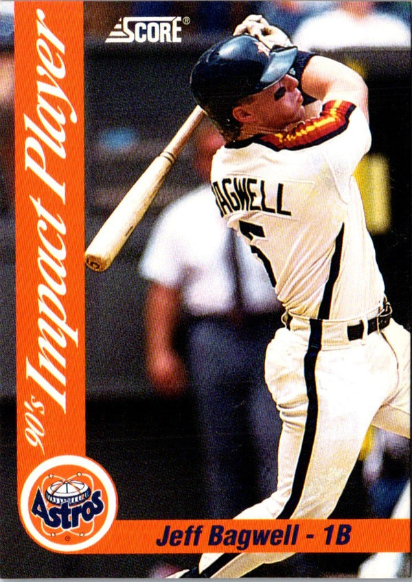 1992 Score Impact Players Jeff Bagwell #2