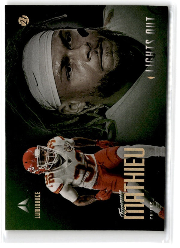 2021 Panini Luminance Lights Out Tyrann Mathieu #LO-17