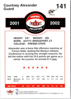 2001 Fleer Shoebox Courtney Alexander #141