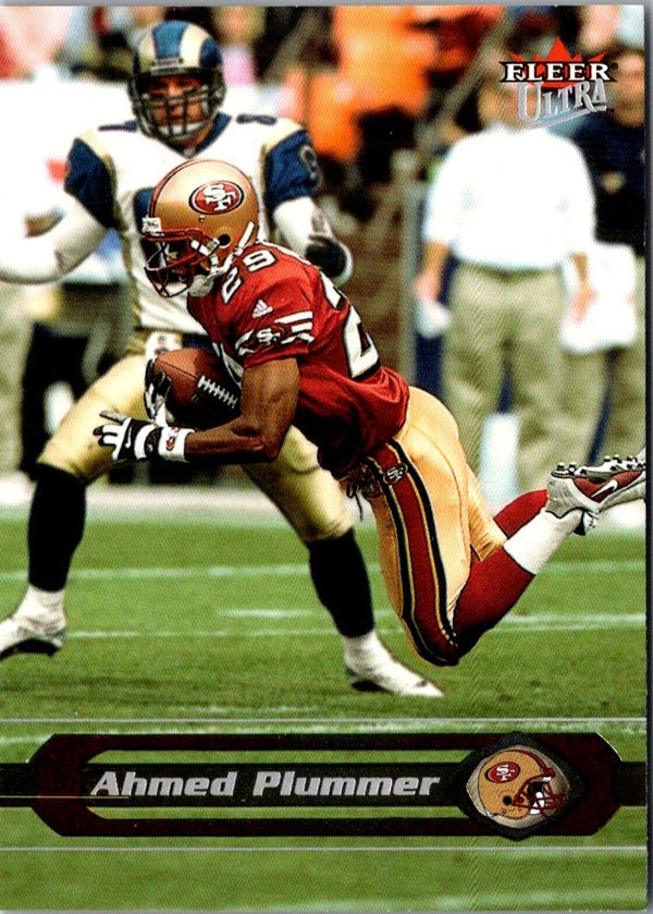 2002 Ultra Ahmed Plummer #62