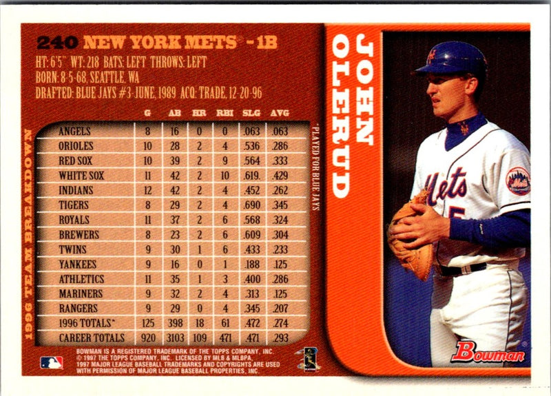 1997 Bowman John Olerud