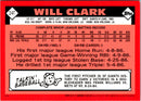 2001 Topps Traded & Rookies Will Clark