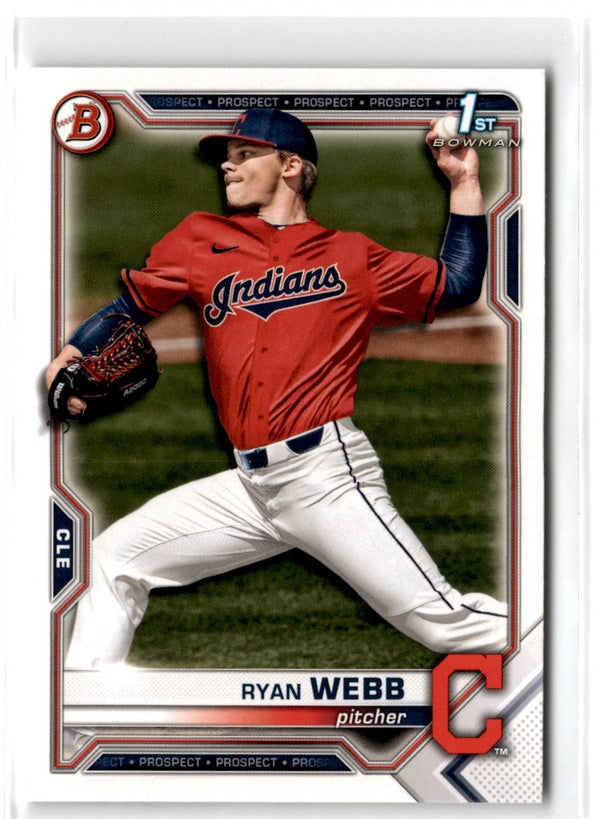 2021 Bowman Draft Ryan Webb #BD-57