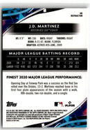 2021 Finest J.D. Martinez