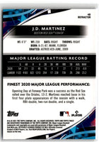 2021 Finest J.D. Martinez #48