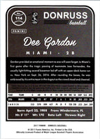 2017 Donruss Magenta Back Dee Gordon #114
