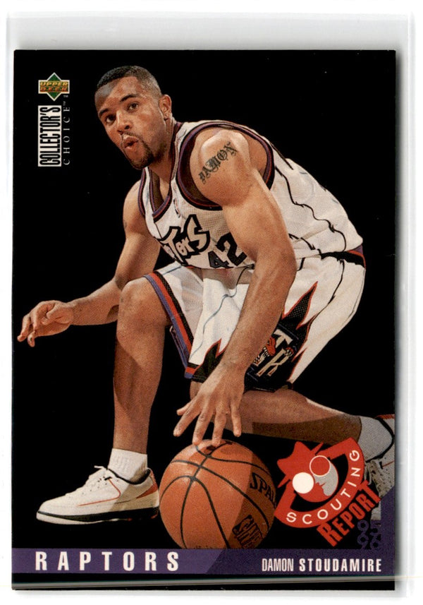 1995 Collector's Choice Player's Club Damon Stoudamire #346