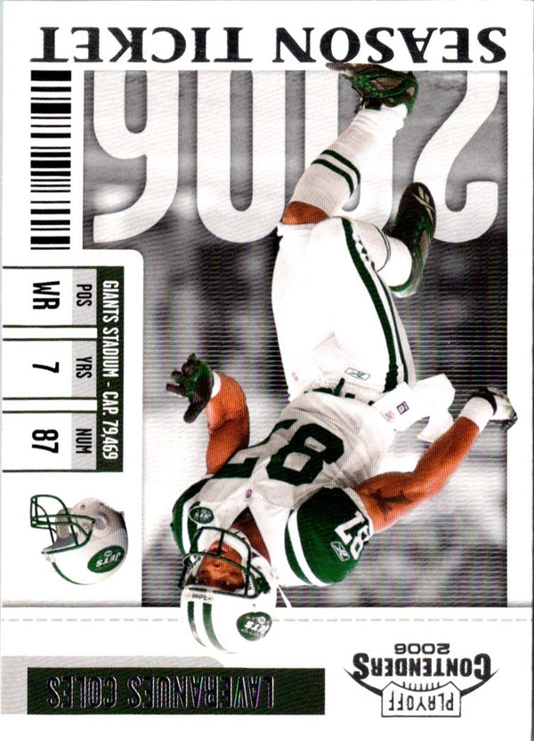 2006 Playoff Contenders Laveranues Coles #69