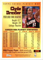 1993 Topps Clyde Drexler #206