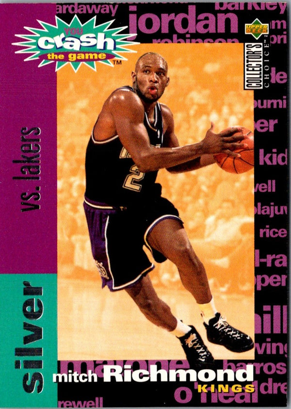 1995 Collector's Choice You Crash the Game Scoring Mitch Richmond #C14