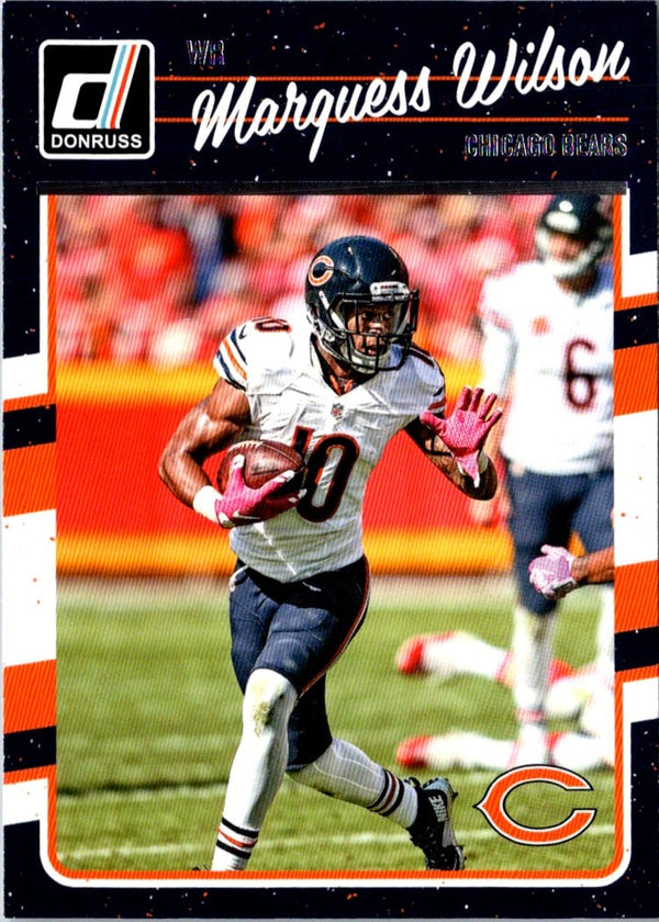 2016 Donruss Marquess Wilson #53