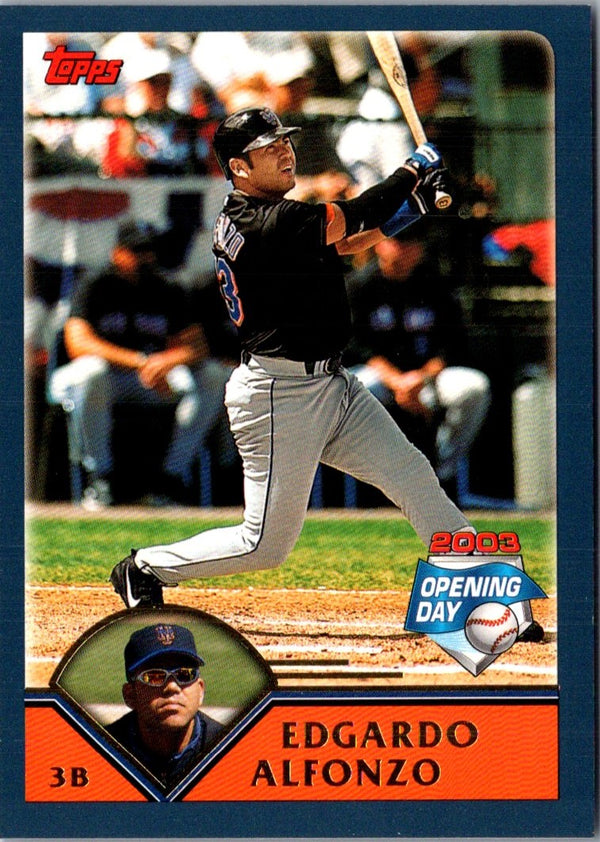 2003 Topps Opening Day Edgardo Alfonzo #44