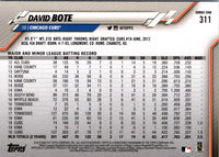 2020 Topps David Bote #311