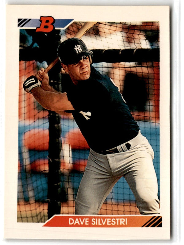 1992 Bowman Dave Silvestri #87 Rookie