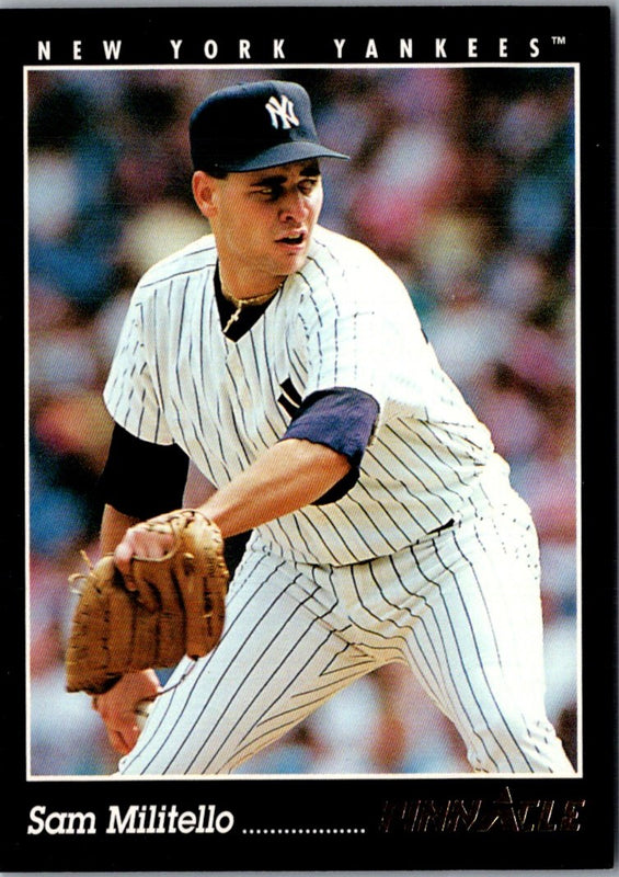 1993 Pinnacle Sam Militello #225