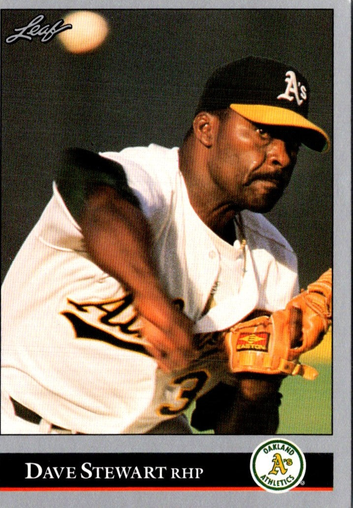 1992 Leaf Dave Stewart