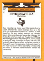 1989 Donruss Super Diamond Kings Pete Incaviglia #3