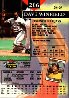 1993 Stadium Club Dave Winfield #206