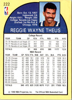 1990 Hoops Reggie Theus #222