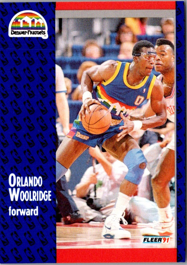 1991 Fleer Orlando Woolridge #56