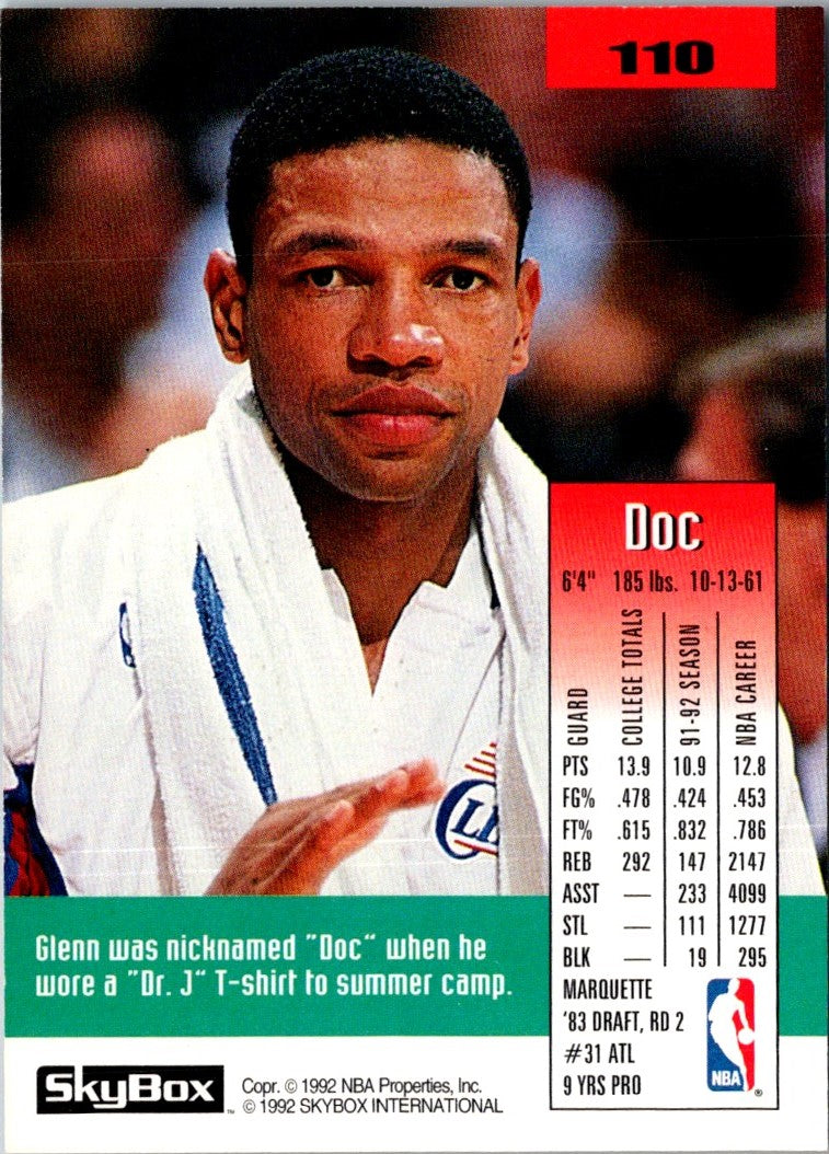 1992 SkyBox Doc Rivers