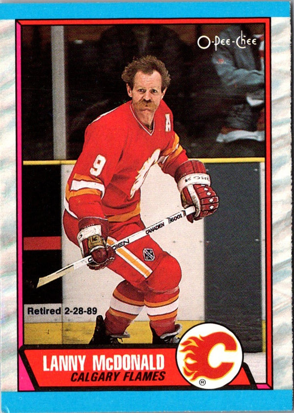 1989 O-Pee-Chee Lanny McDonald #7