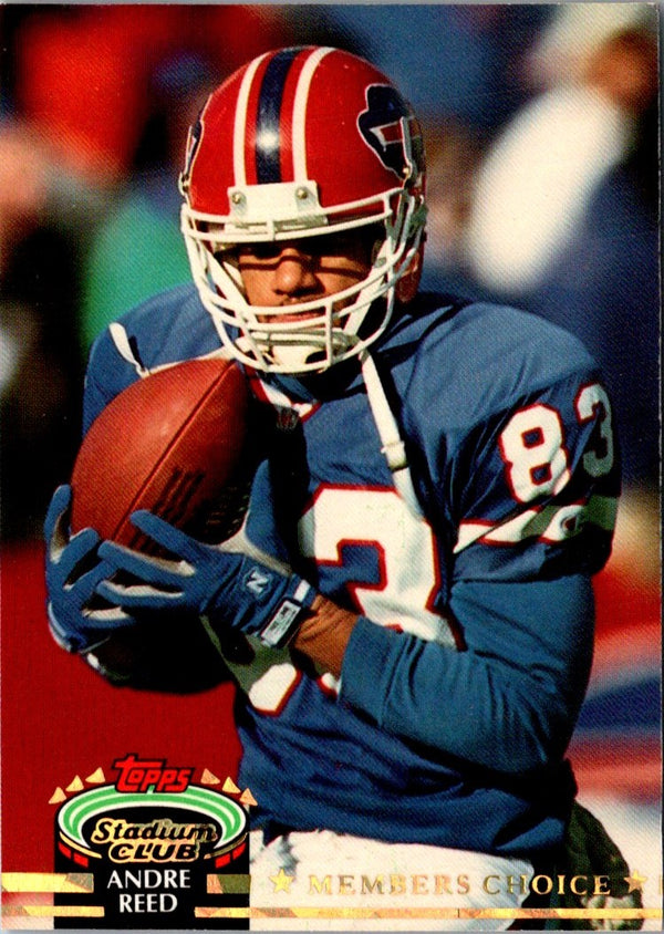 1992 Stadium Club Andre Reed #601