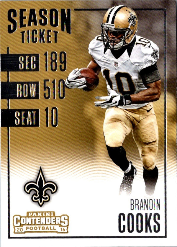 2016 Panini Contenders Brandin Cooks #48