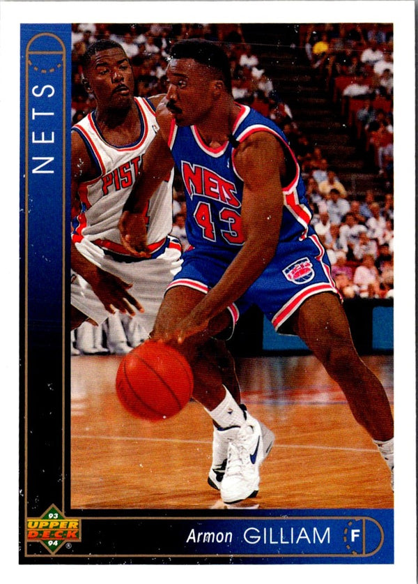 1993 Upper Deck German Armon Gilliam #81