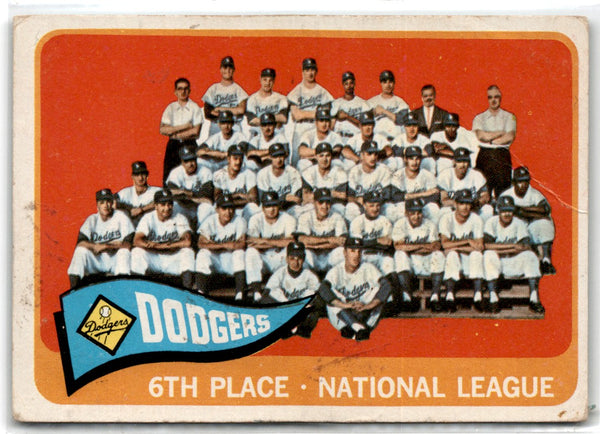 1965 Topps Los Angeles Dodgers #126